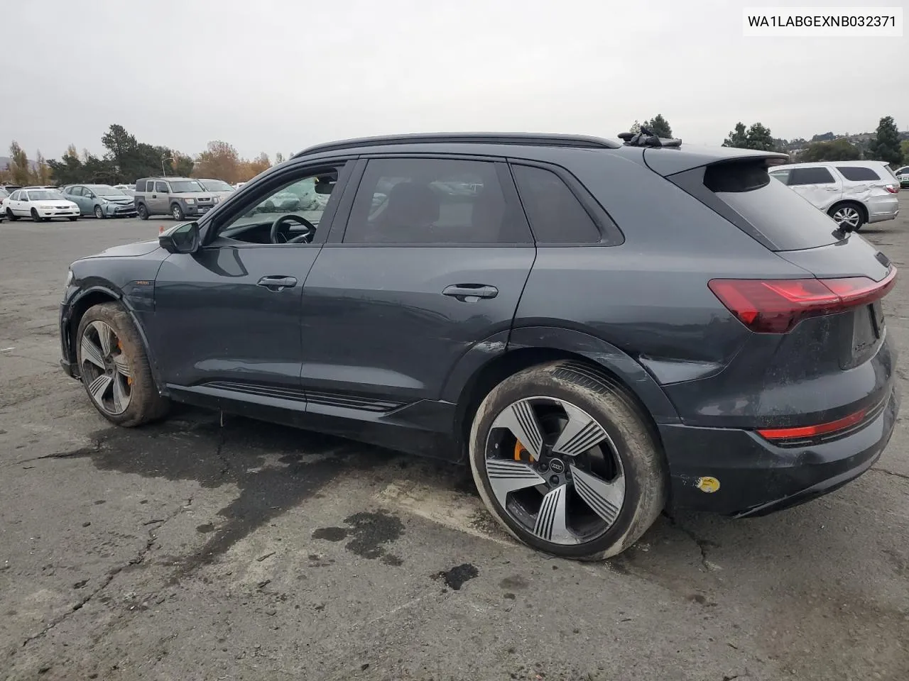 2022 Audi E-Tron Premium Plus VIN: WA1LABGEXNB032371 Lot: 81753974