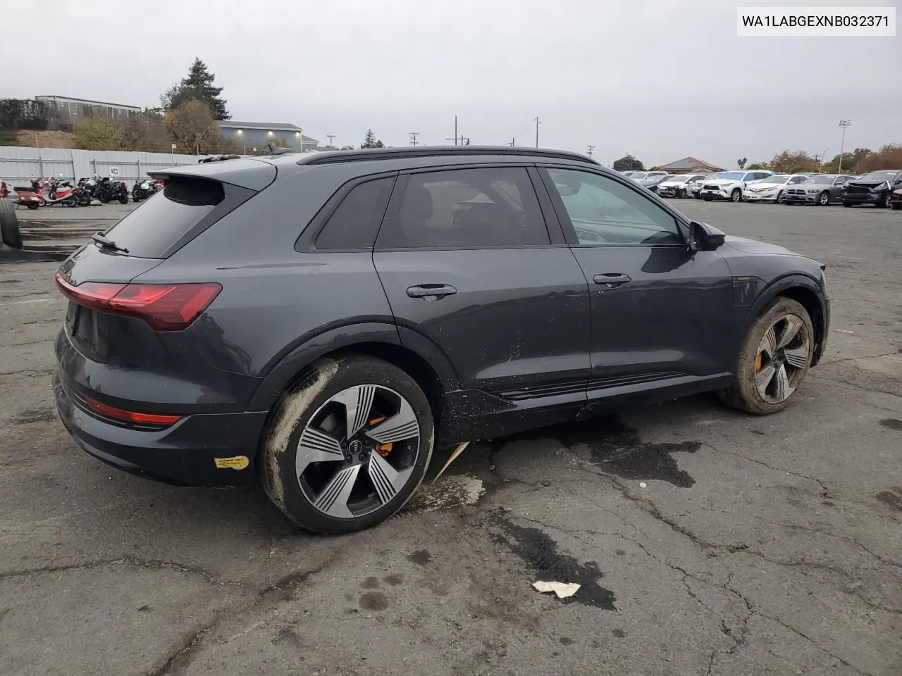 2022 Audi E-Tron Premium Plus VIN: WA1LABGEXNB032371 Lot: 81753974