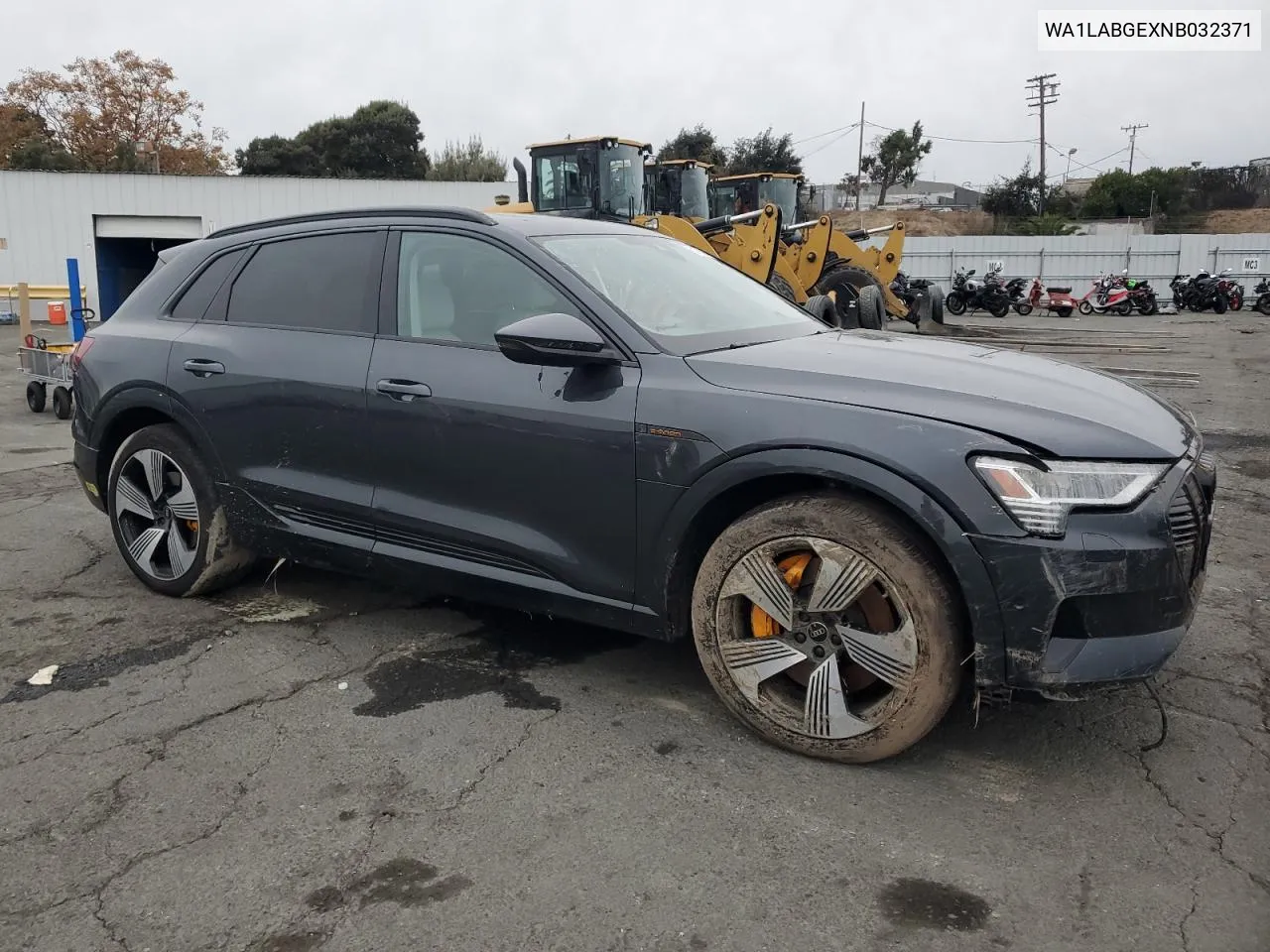 2022 Audi E-Tron Premium Plus VIN: WA1LABGEXNB032371 Lot: 81753974