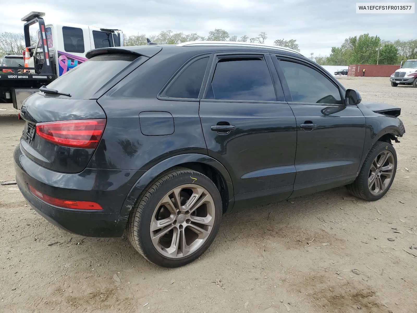 2015 Audi Q3 Premium Plus VIN: WA1EFCFS1FR013577 Lot: 52103234