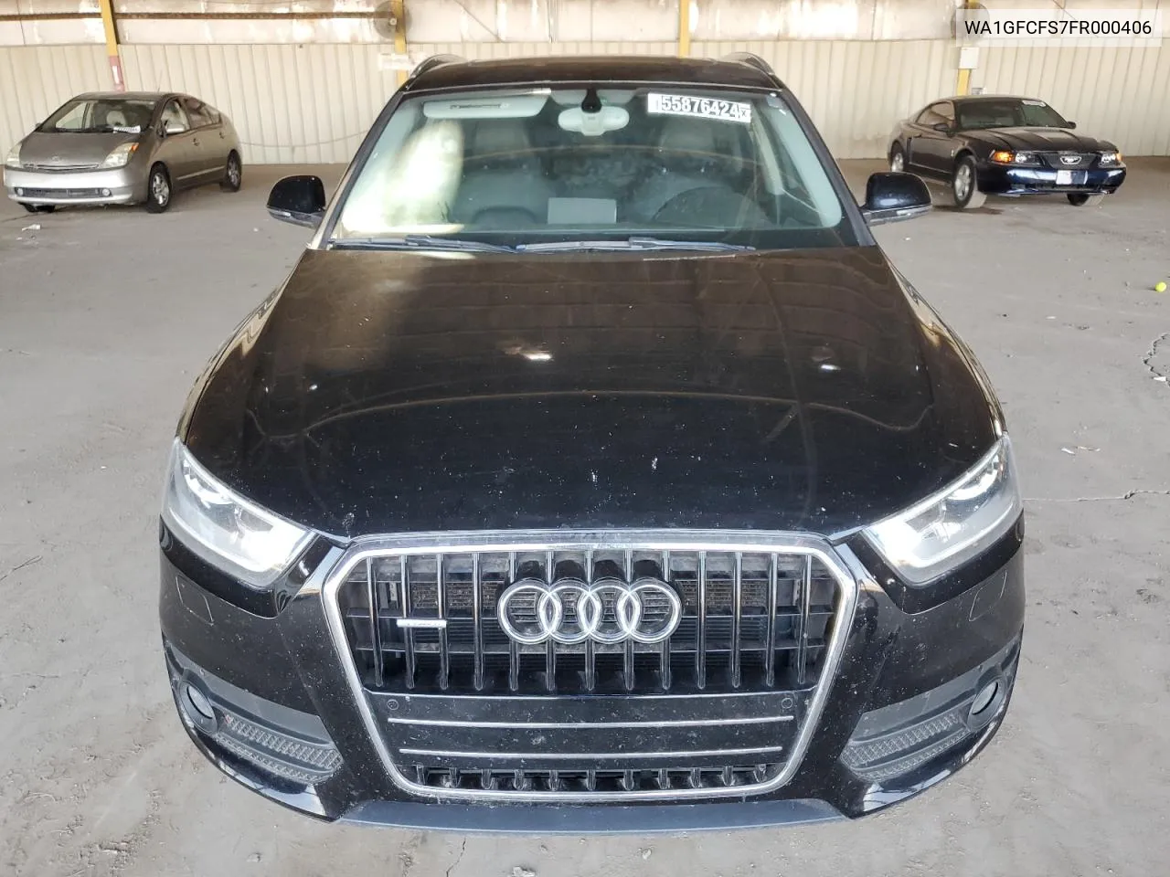 2015 Audi Q3 Prestige VIN: WA1GFCFS7FR000406 Lot: 55876424