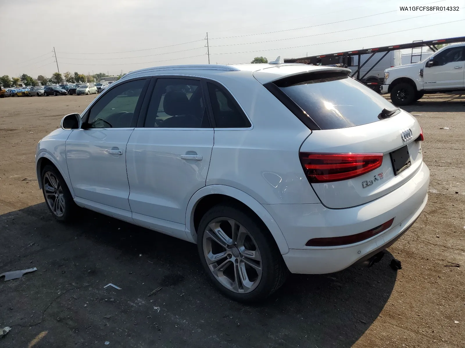 2015 Audi Q3 Prestige VIN: WA1GFCFS8FR014332 Lot: 63548414