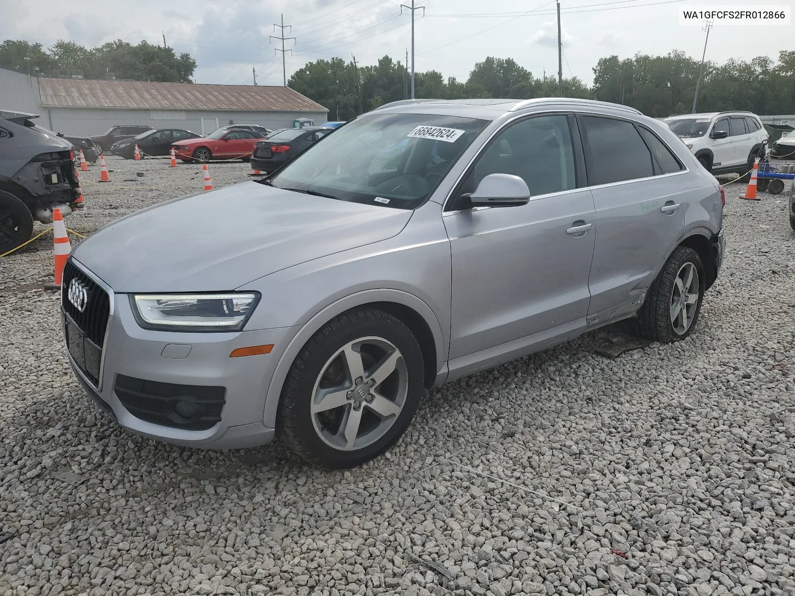 2015 Audi Q3 Prestige VIN: WA1GFCFS2FR012866 Lot: 66842624