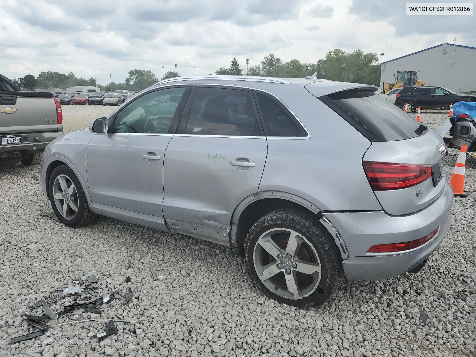 2015 Audi Q3 Prestige VIN: WA1GFCFS2FR012866 Lot: 66842624