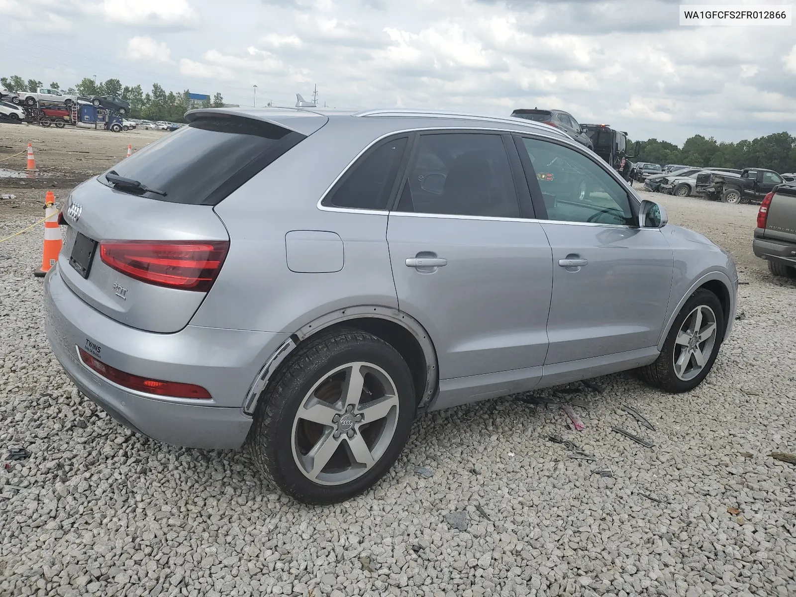 2015 Audi Q3 Prestige VIN: WA1GFCFS2FR012866 Lot: 66842624