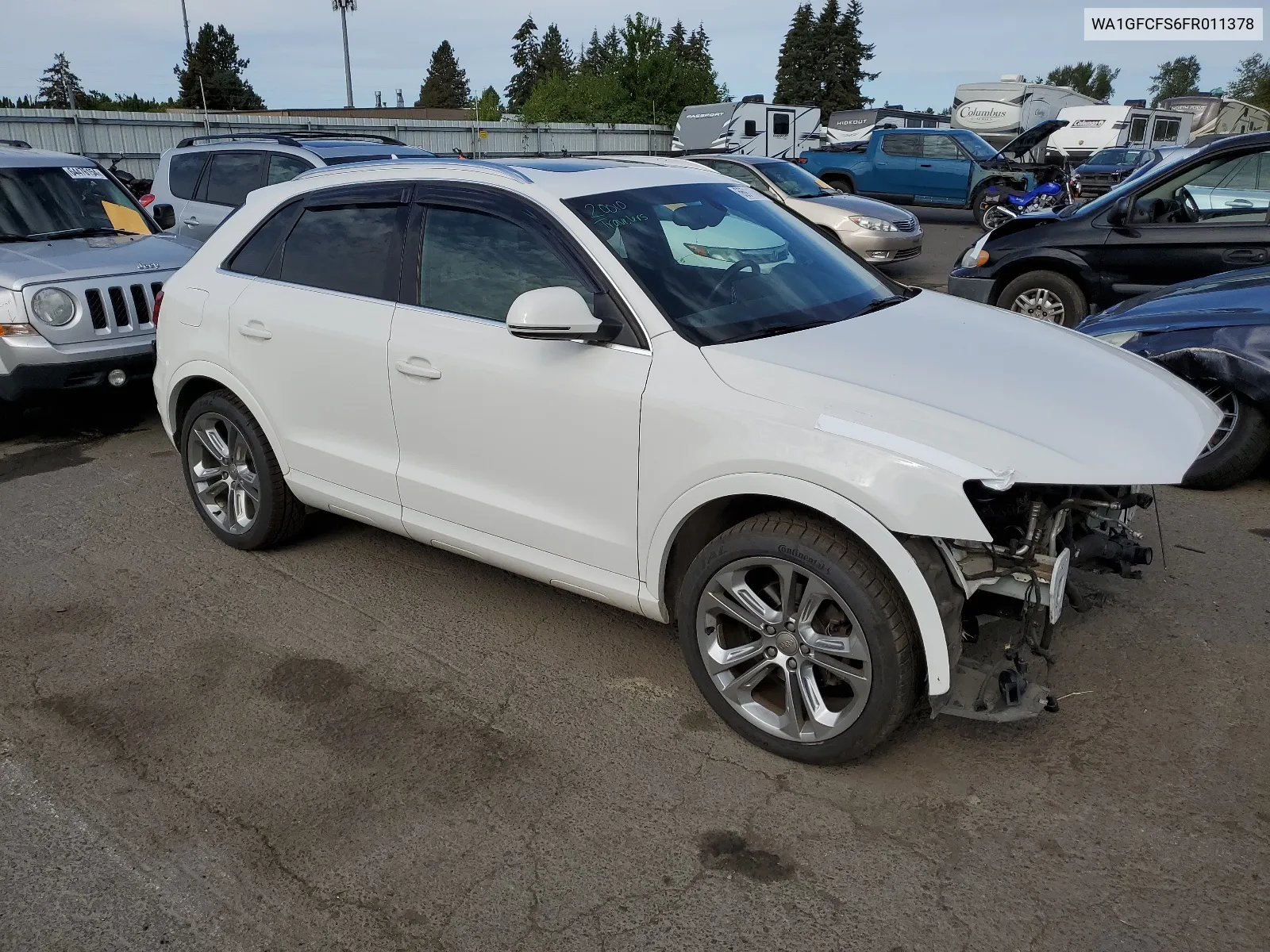 WA1GFCFS6FR011378 2015 Audi Q3 Prestige