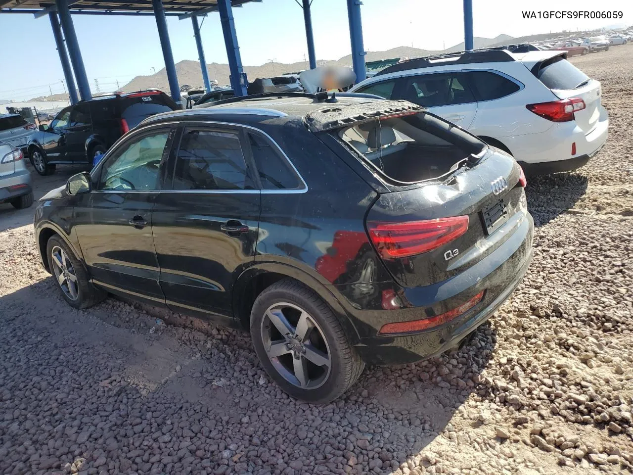 2015 Audi Q3 Prestige VIN: WA1GFCFS9FR006059 Lot: 67360674