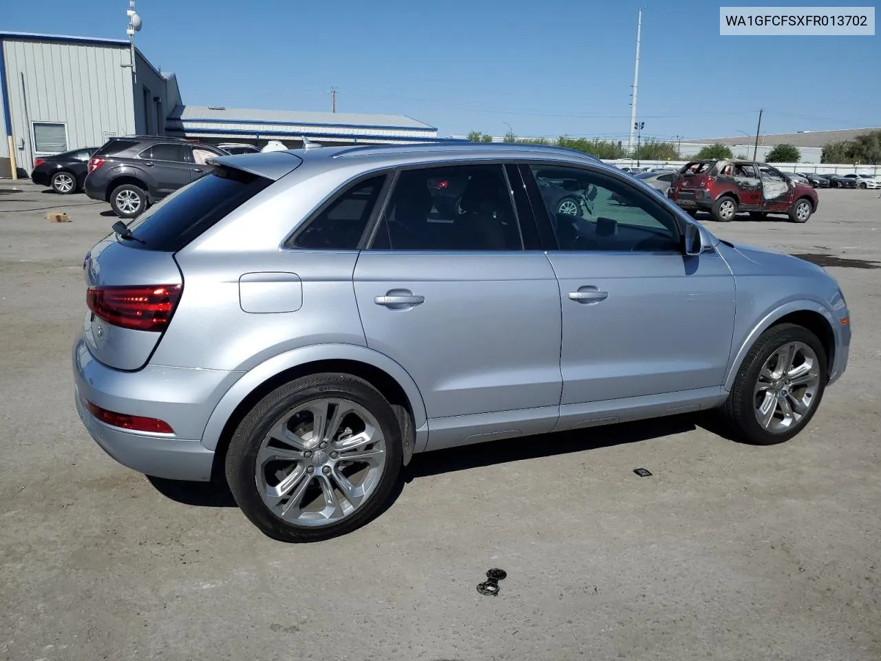 2015 Audi Q3 Prestige VIN: WA1GFCFSXFR013702 Lot: 68281174