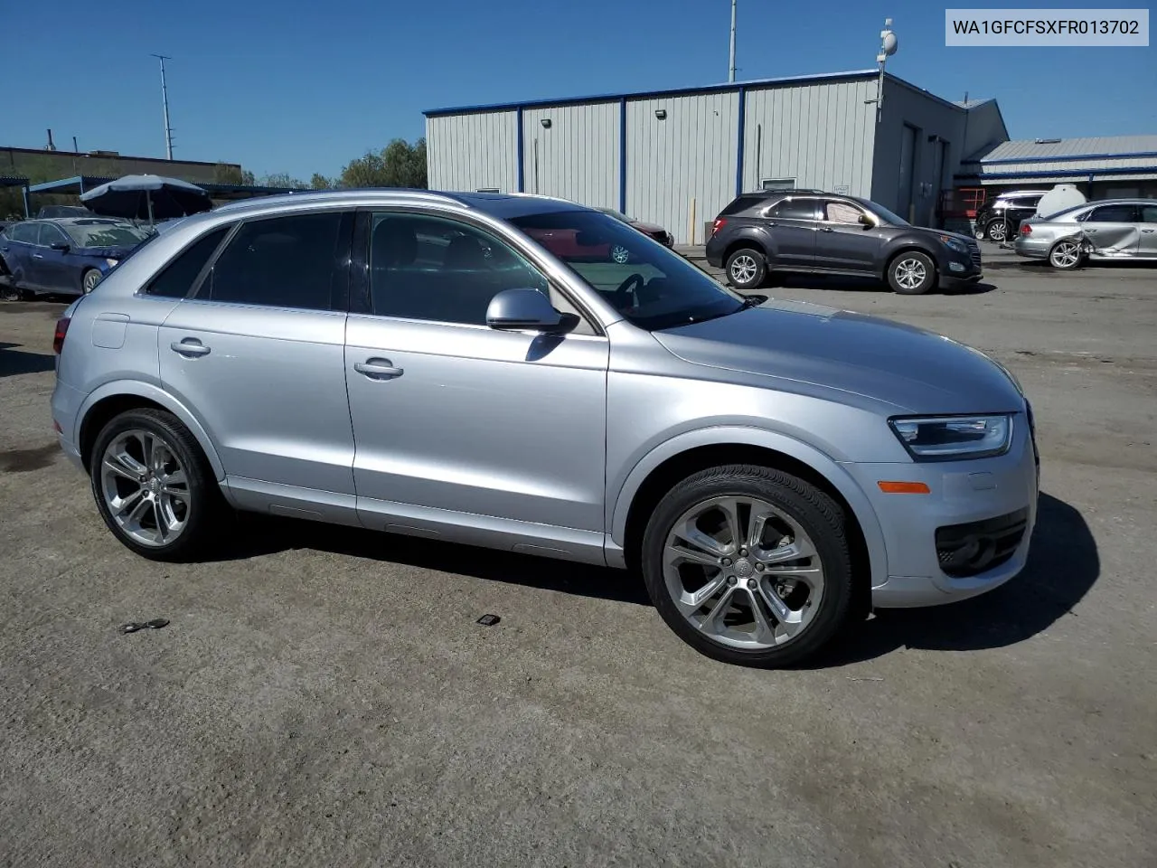 2015 Audi Q3 Prestige VIN: WA1GFCFSXFR013702 Lot: 68281174