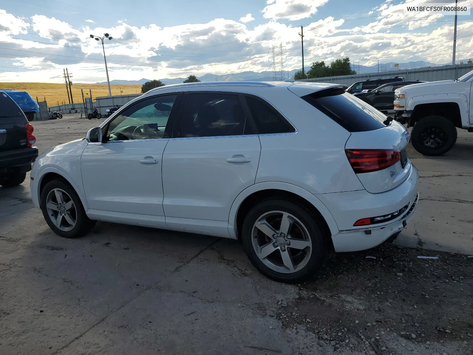 2015 Audi Q3 Premium Plus VIN: WA1BFCFS0FR008860 Lot: 68664804