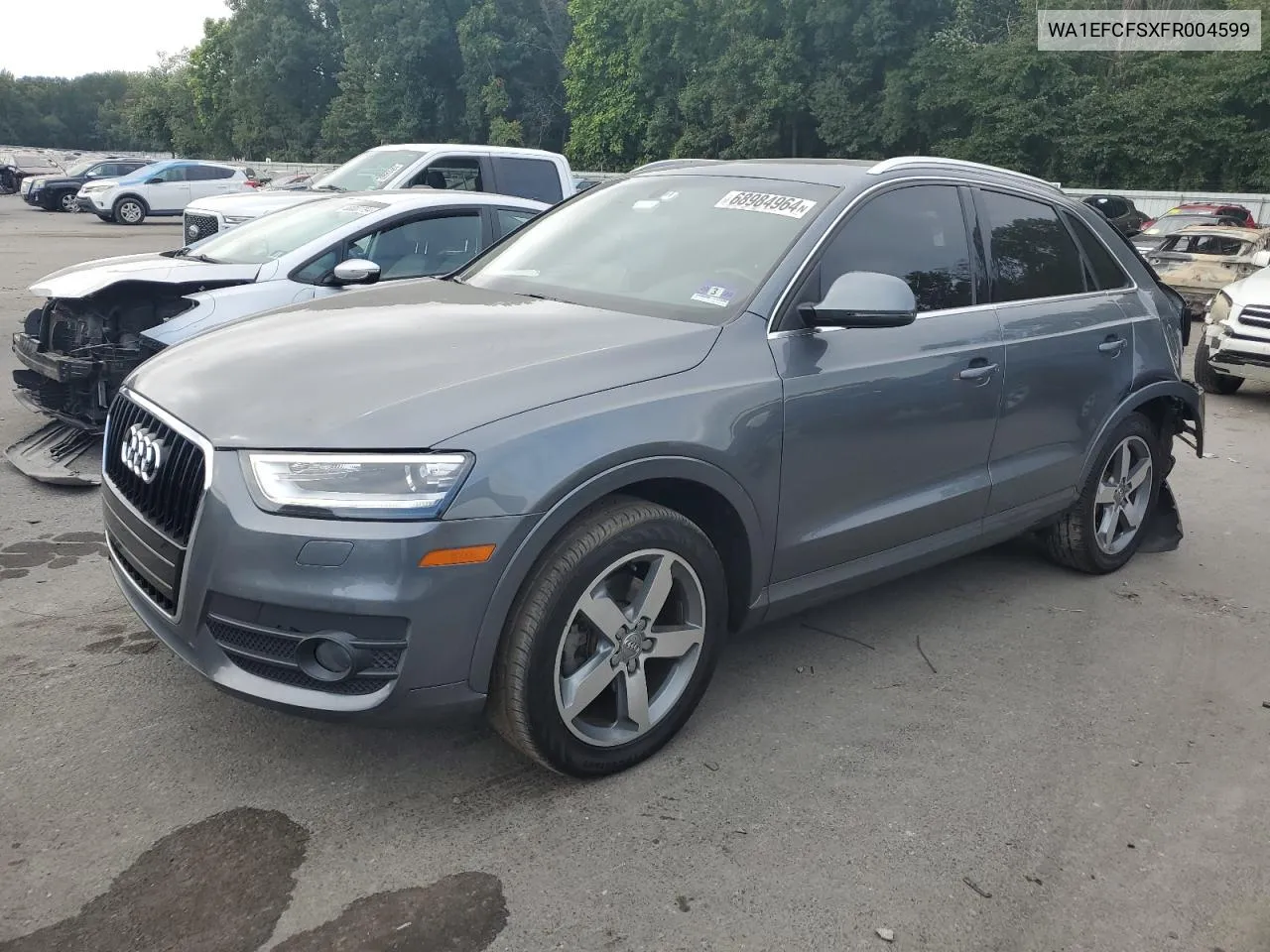 2015 Audi Q3 Premium Plus VIN: WA1EFCFSXFR004599 Lot: 68984964