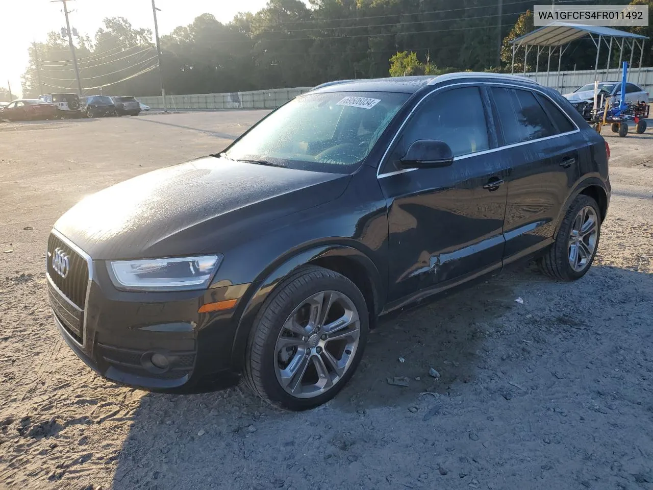 2015 Audi Q3 Prestige VIN: WA1GFCFS4FR011492 Lot: 69506034