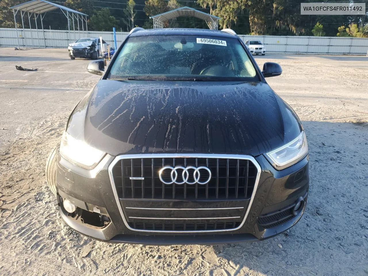 2015 Audi Q3 Prestige VIN: WA1GFCFS4FR011492 Lot: 69506034