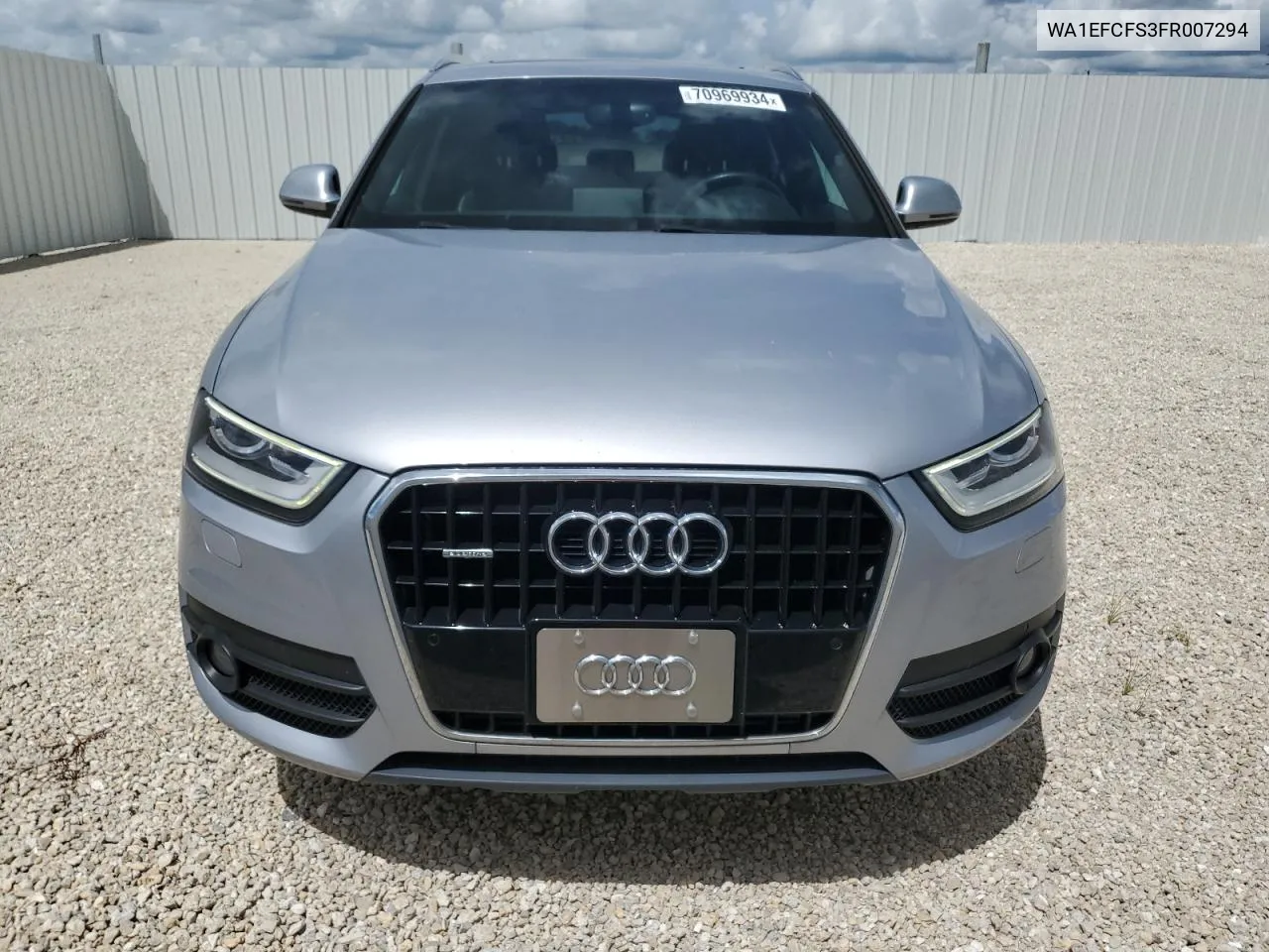 2015 Audi Q3 Premium Plus VIN: WA1EFCFS3FR007294 Lot: 70969934