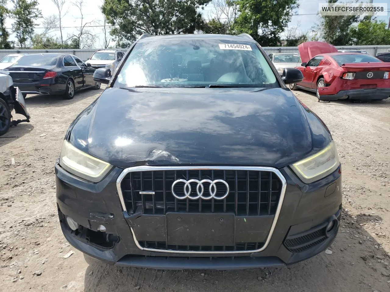 2015 Audi Q3 Premium Plus VIN: WA1EFCFS8FR002558 Lot: 71454024