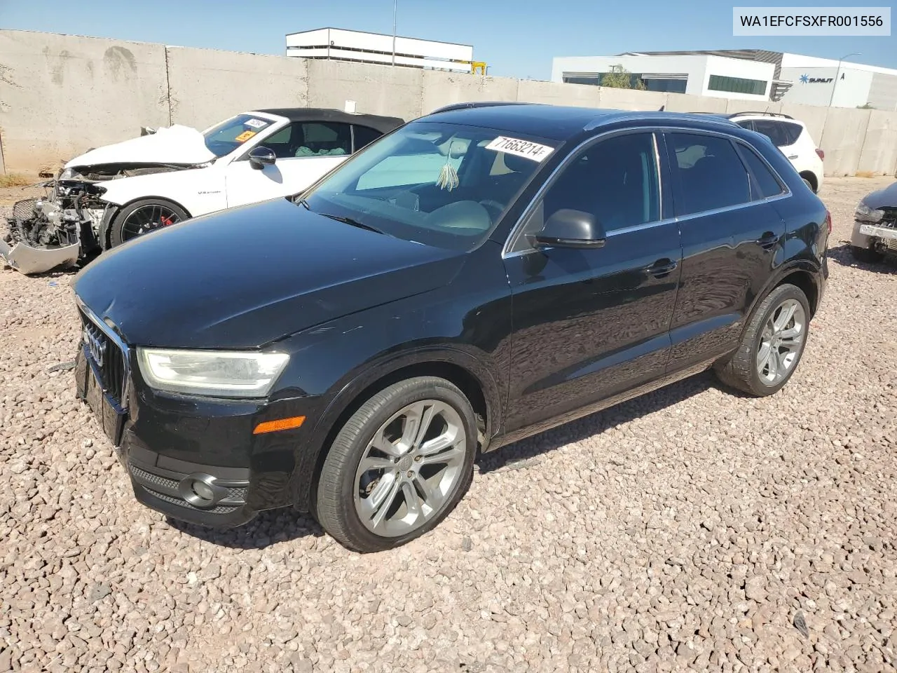 2015 Audi Q3 Premium Plus VIN: WA1EFCFSXFR001556 Lot: 71663214