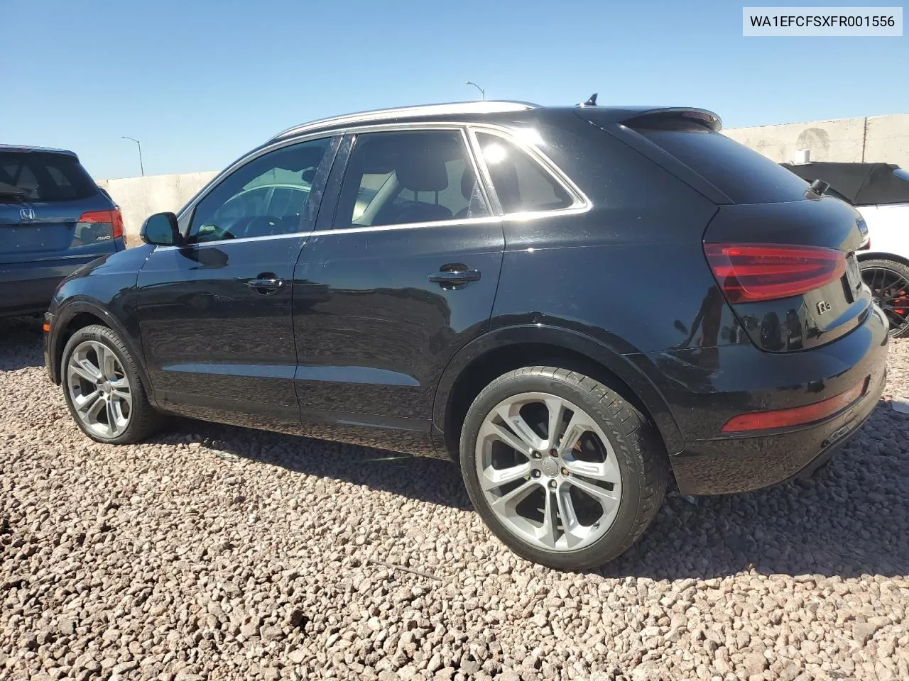 2015 Audi Q3 Premium Plus VIN: WA1EFCFSXFR001556 Lot: 71663214