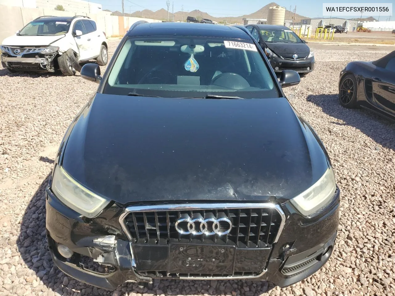 2015 Audi Q3 Premium Plus VIN: WA1EFCFSXFR001556 Lot: 71663214