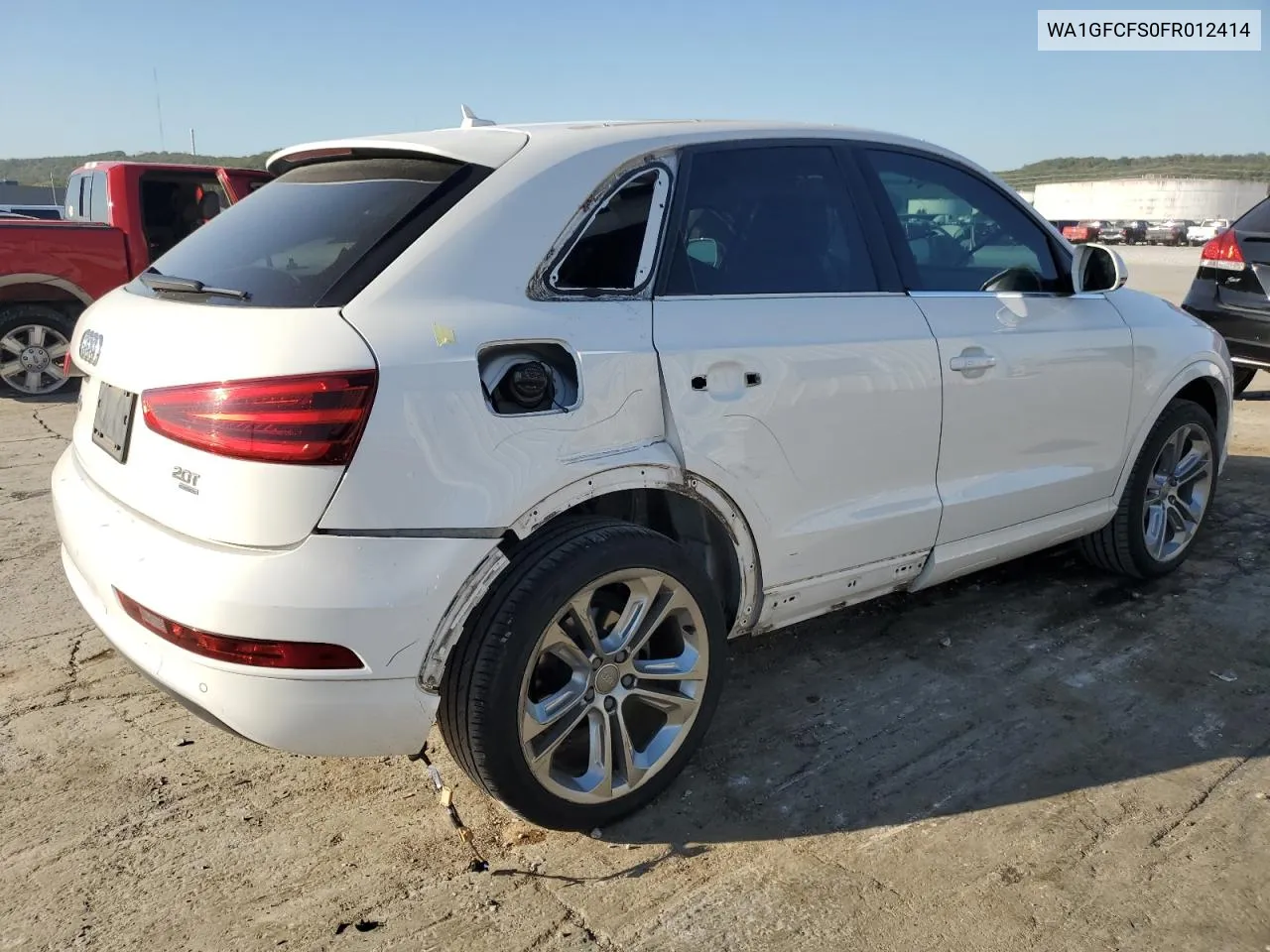 2015 Audi Q3 Prestige VIN: WA1GFCFS0FR012414 Lot: 73560184