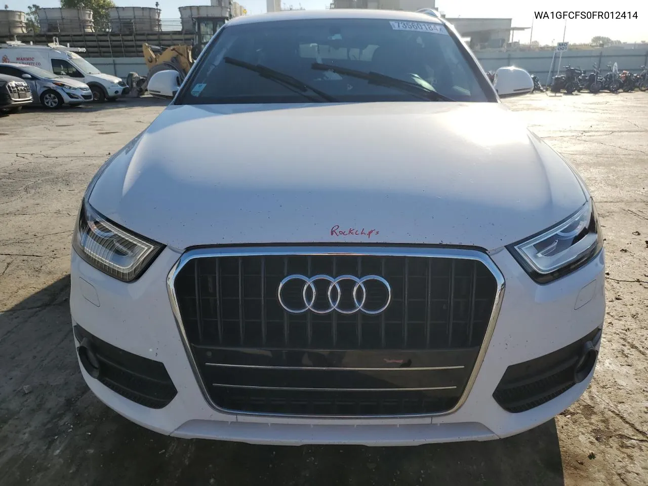 2015 Audi Q3 Prestige VIN: WA1GFCFS0FR012414 Lot: 73560184