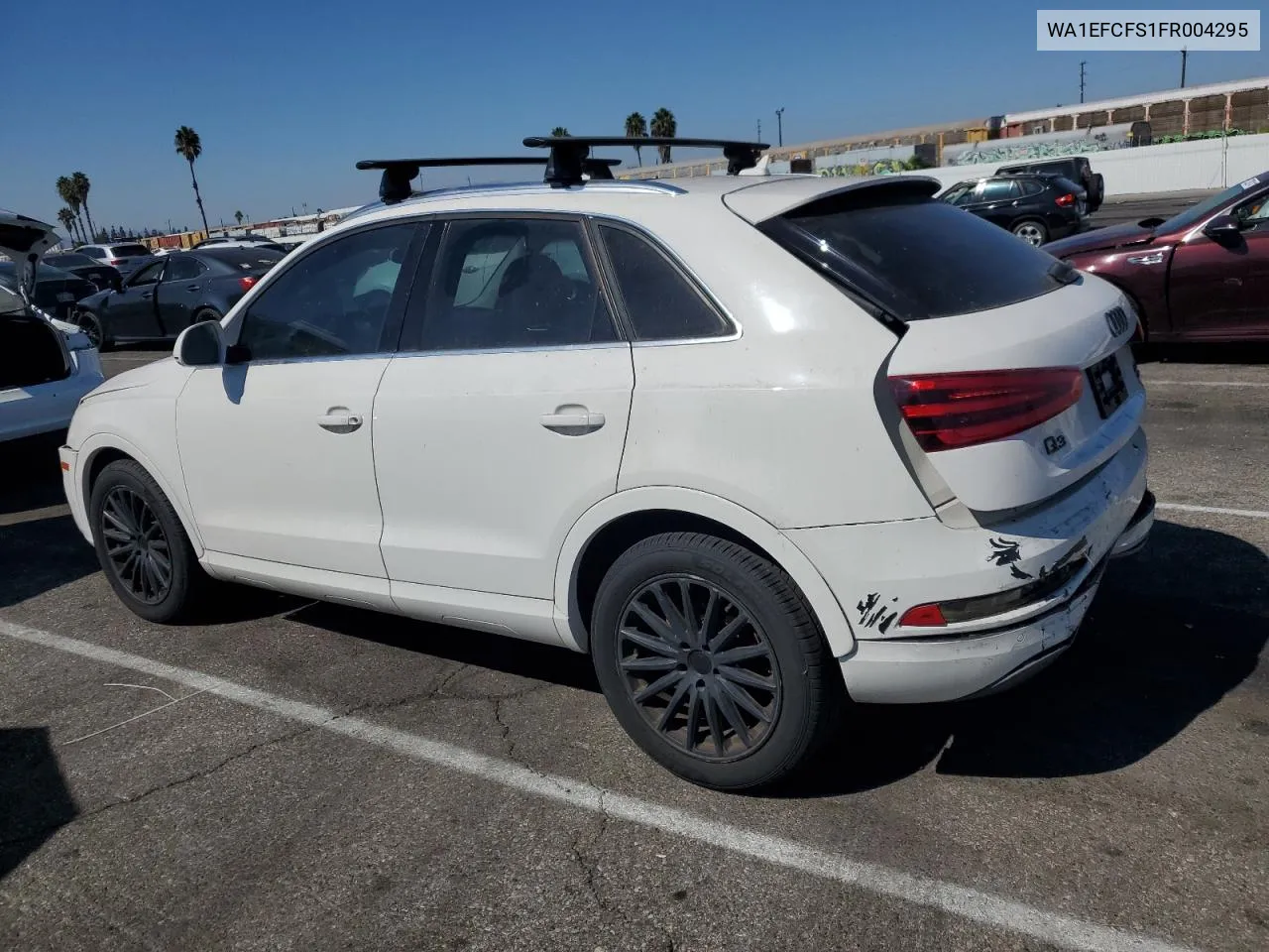 2015 Audi Q3 Premium Plus VIN: WA1EFCFS1FR004295 Lot: 74116974