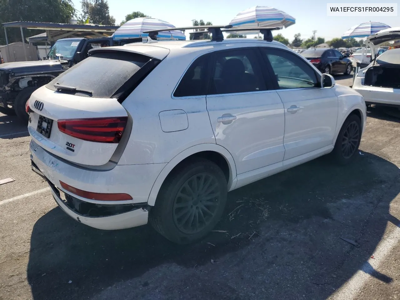 2015 Audi Q3 Premium Plus VIN: WA1EFCFS1FR004295 Lot: 74116974