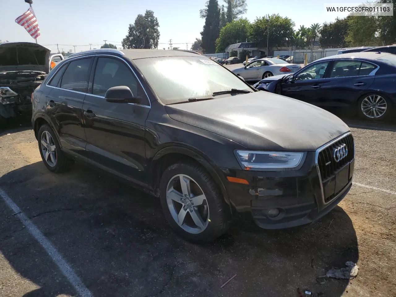 2015 Audi Q3 Prestige VIN: WA1GFCFS0FR011103 Lot: 74527634