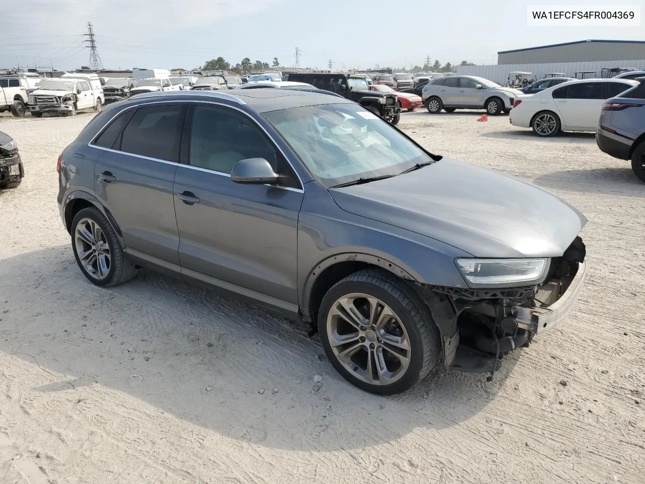 2015 Audi Q3 Premium Plus VIN: WA1EFCFS4FR004369 Lot: 74673574