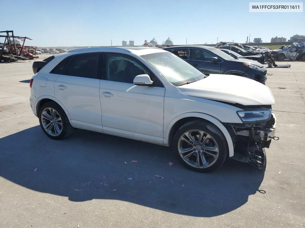 2015 Audi Q3 Prestige VIN: WA1FFCFS3FR011611 Lot: 75562494