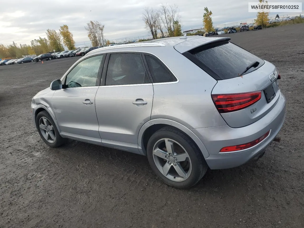 2015 Audi Q3 Premium Plus VIN: WA1EFEFS8FR010252 Lot: 75839024