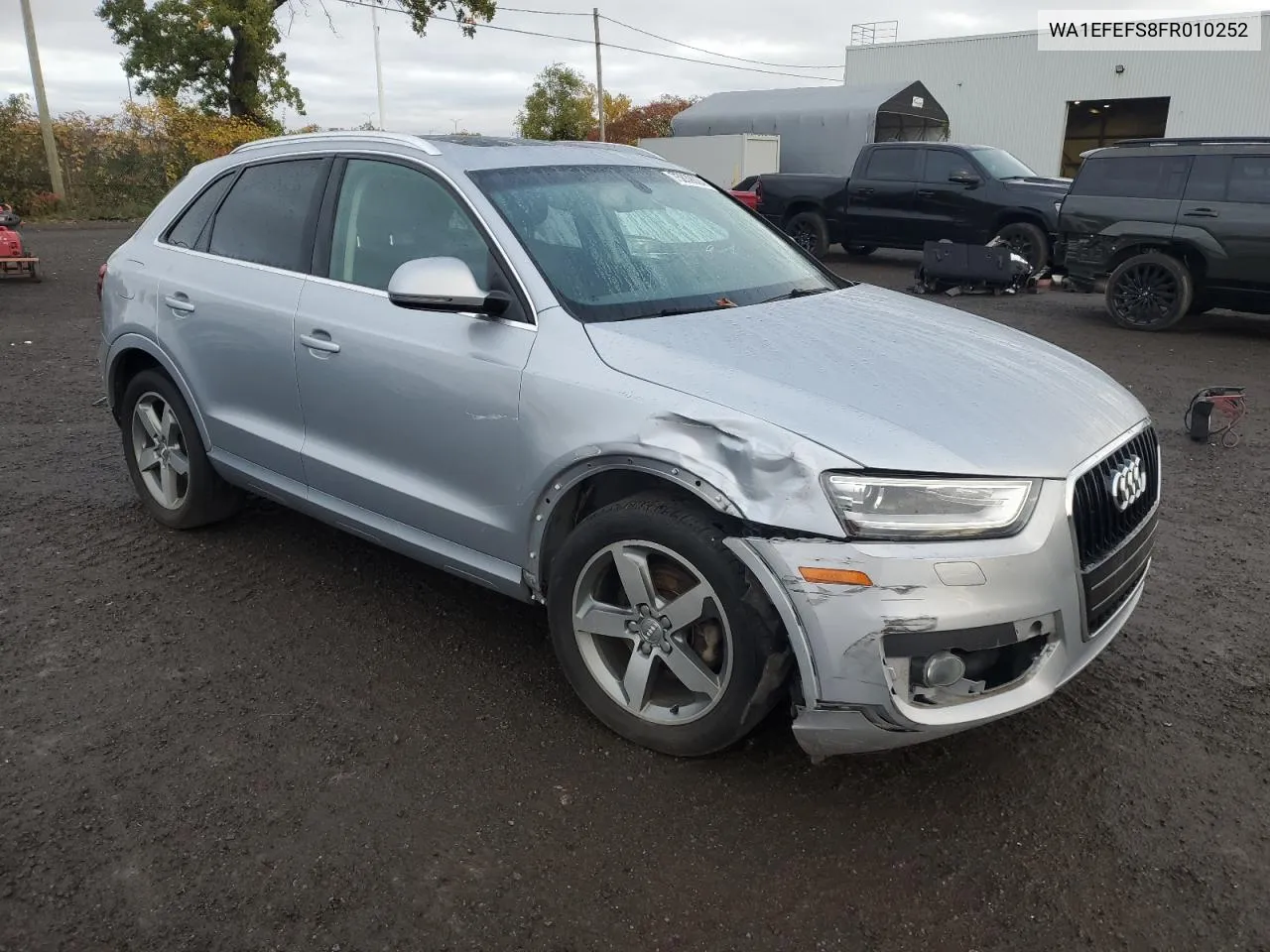 2015 Audi Q3 Premium Plus VIN: WA1EFEFS8FR010252 Lot: 75839024