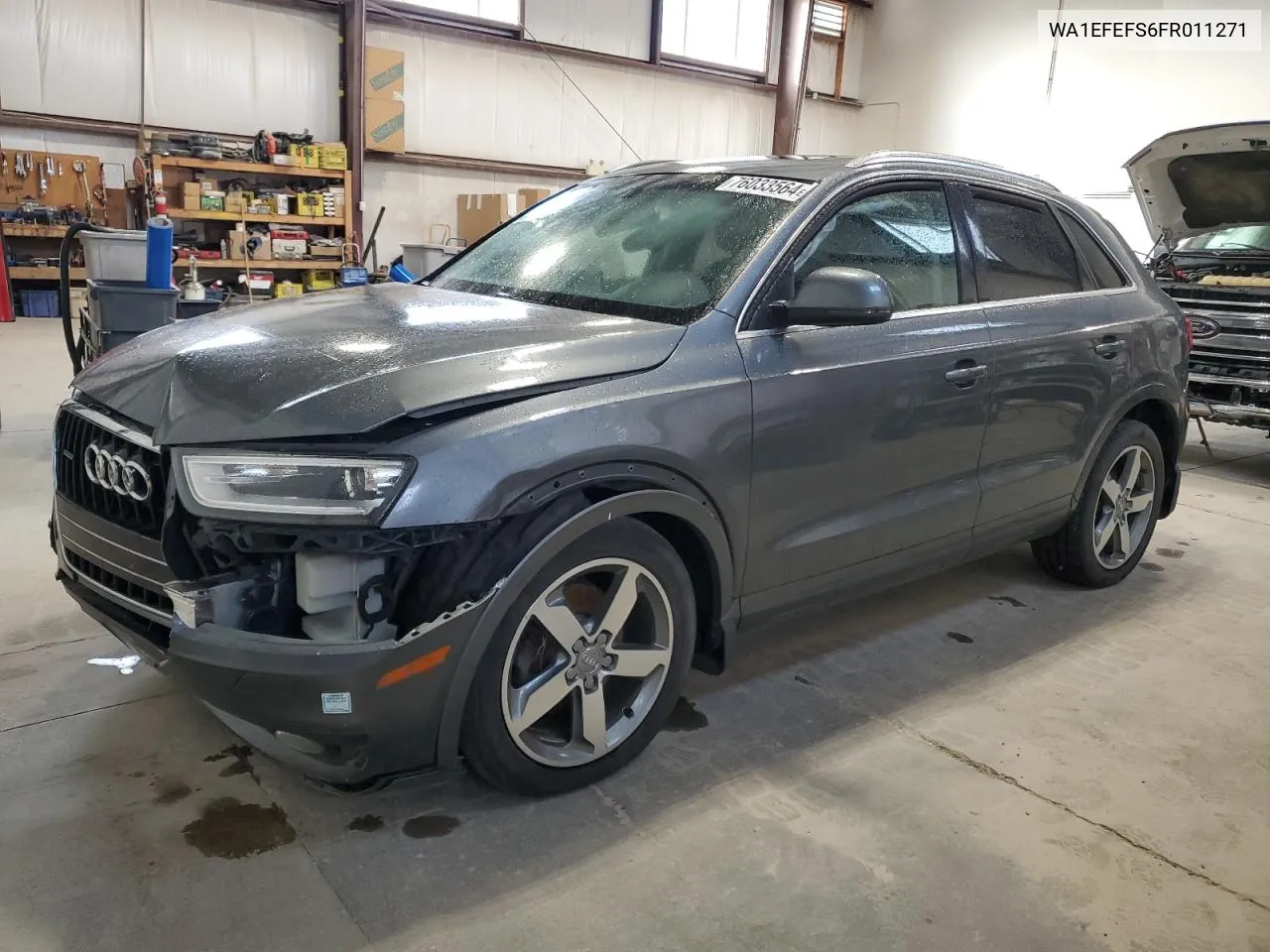 2015 Audi Q3 Premium Plus VIN: WA1EFEFS6FR011271 Lot: 76033564