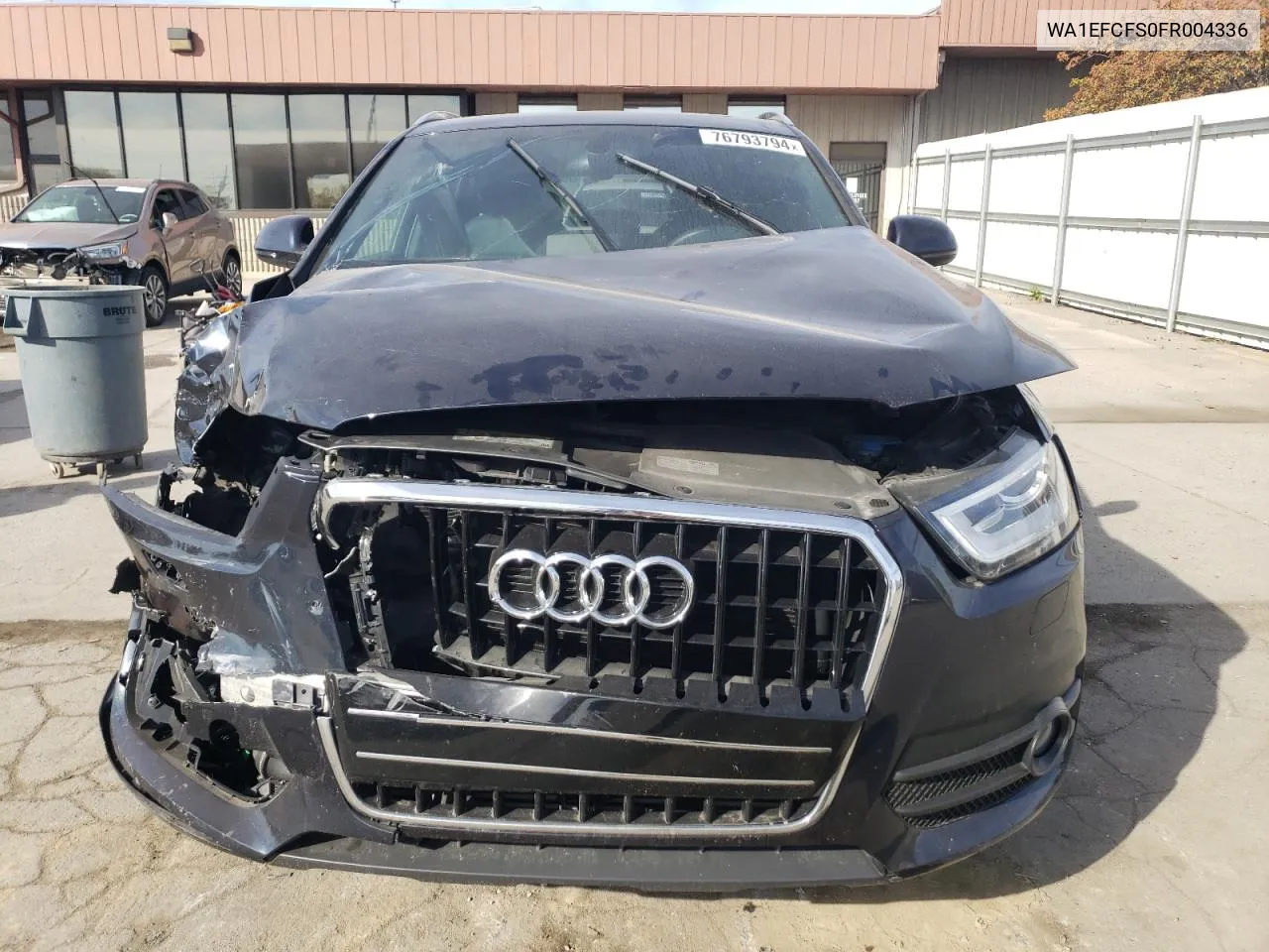 2015 Audi Q3 Premium Plus VIN: WA1EFCFS0FR004336 Lot: 76793794