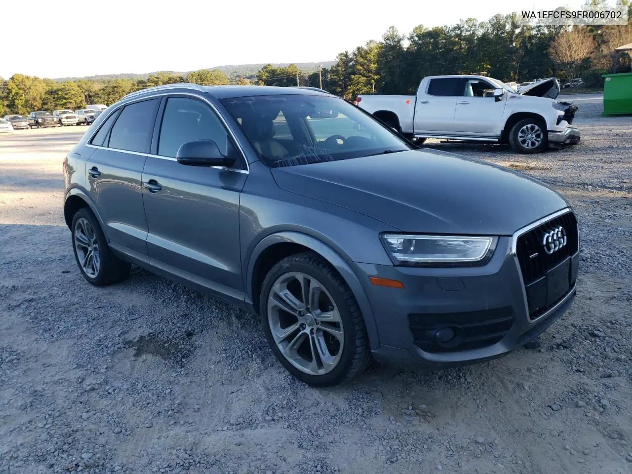 2015 Audi Q3 Premium Plus VIN: WA1EFCFS9FR006702 Lot: 76922244