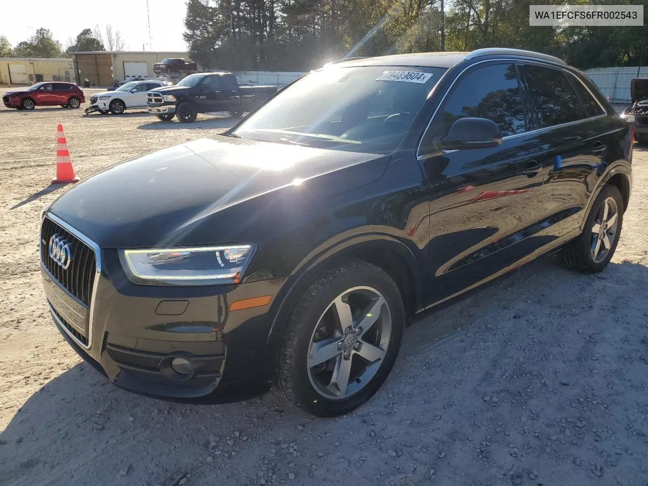 2015 Audi Q3 Premium Plus VIN: WA1EFCFS6FR002543 Lot: 79489604