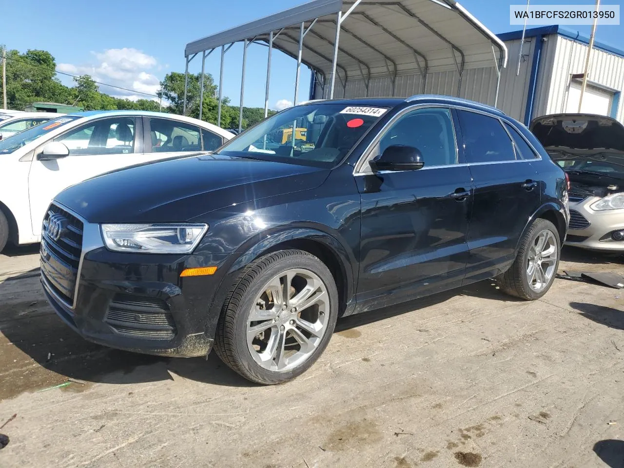 2016 Audi Q3 Premium Plus VIN: WA1BFCFS2GR013950 Lot: 60254314