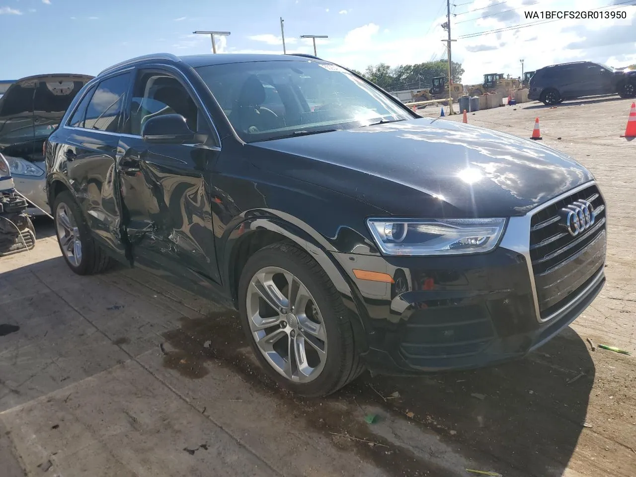 2016 Audi Q3 Premium Plus VIN: WA1BFCFS2GR013950 Lot: 60254314