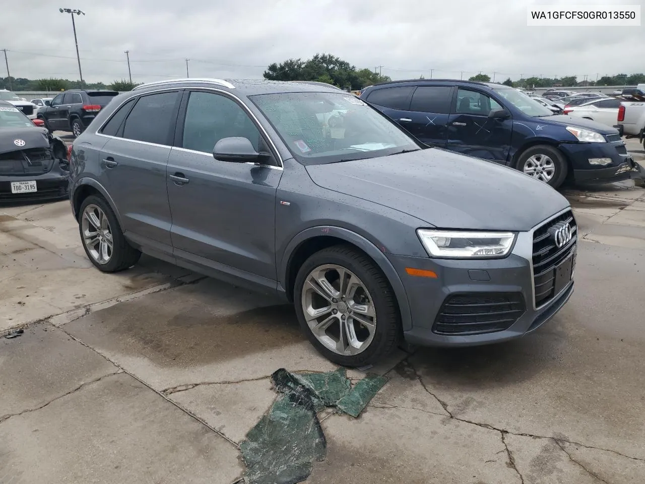 2016 Audi Q3 Prestige VIN: WA1GFCFS0GR013550 Lot: 61724664