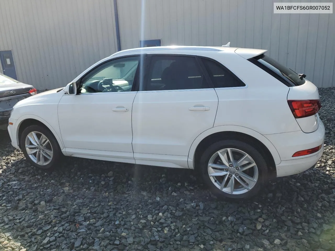 2016 Audi Q3 Premium Plus VIN: WA1BFCFS6GR007052 Lot: 67289424