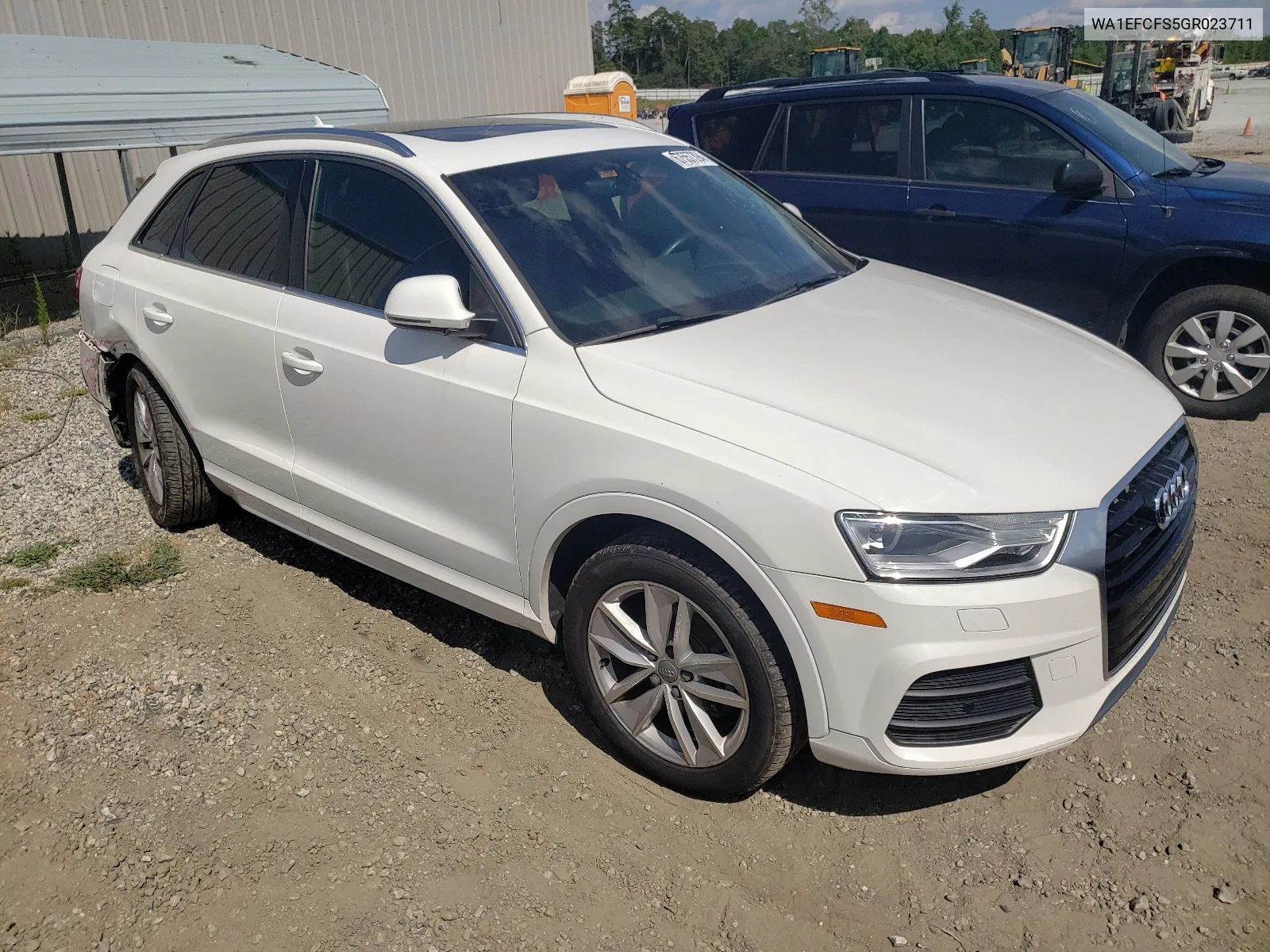 2016 Audi Q3 Premium Plus VIN: WA1EFCFS5GR023711 Lot: 67557394