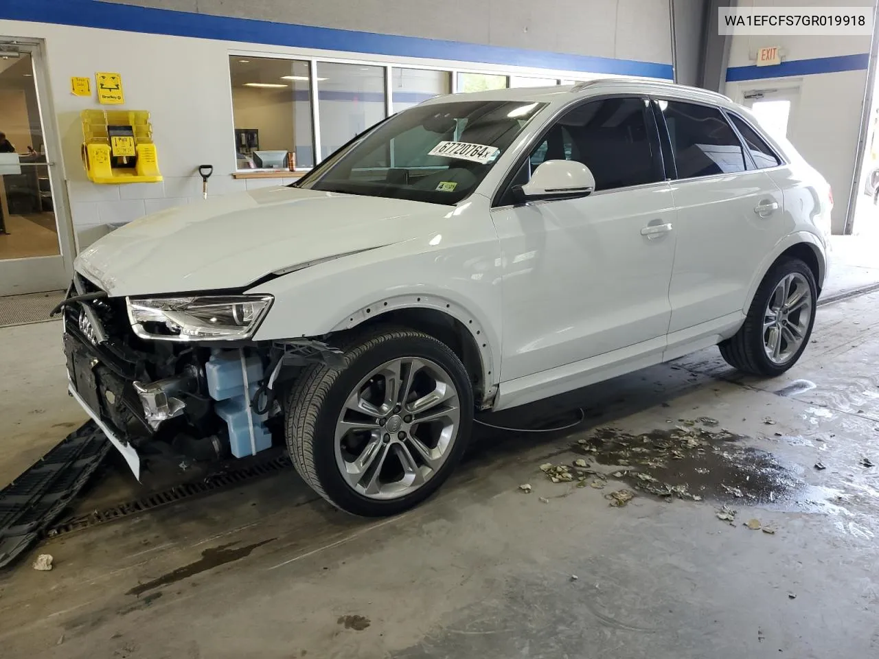 2016 Audi Q3 Premium Plus VIN: WA1EFCFS7GR019918 Lot: 67720764