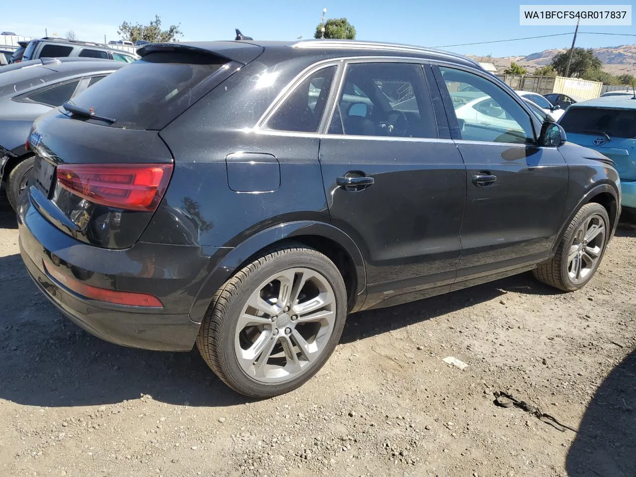 2016 Audi Q3 Premium Plus VIN: WA1BFCFS4GR017837 Lot: 68084184