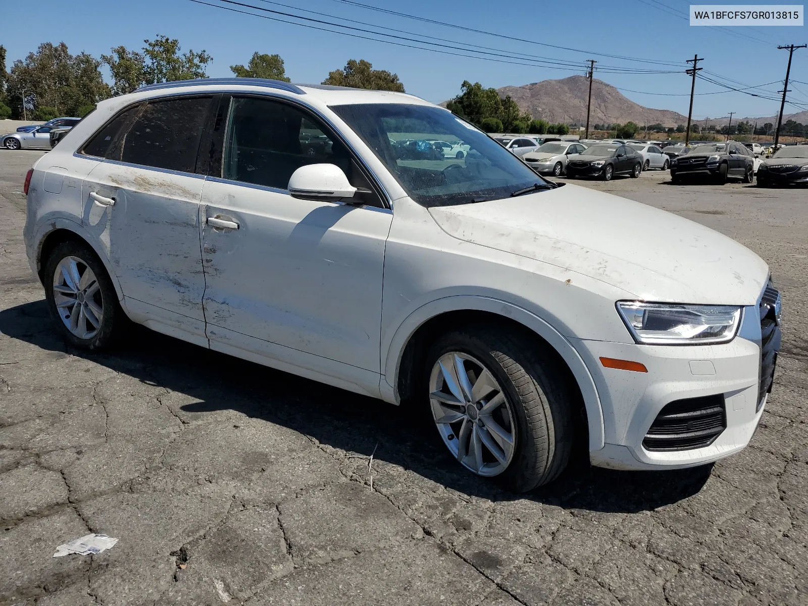 2016 Audi Q3 Premium Plus VIN: WA1BFCFS7GR013815 Lot: 68163944