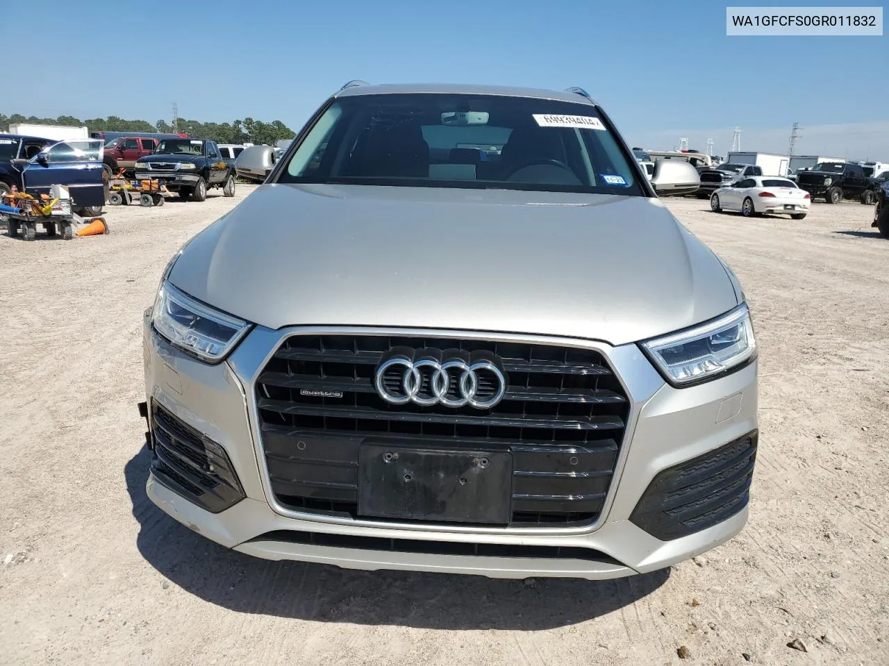 2016 Audi Q3 Prestige VIN: WA1GFCFS0GR011832 Lot: 69939404