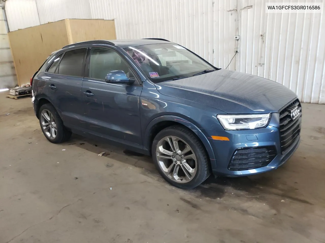 2016 Audi Q3 Prestige VIN: WA1GFCFS3GR016586 Lot: 71793014