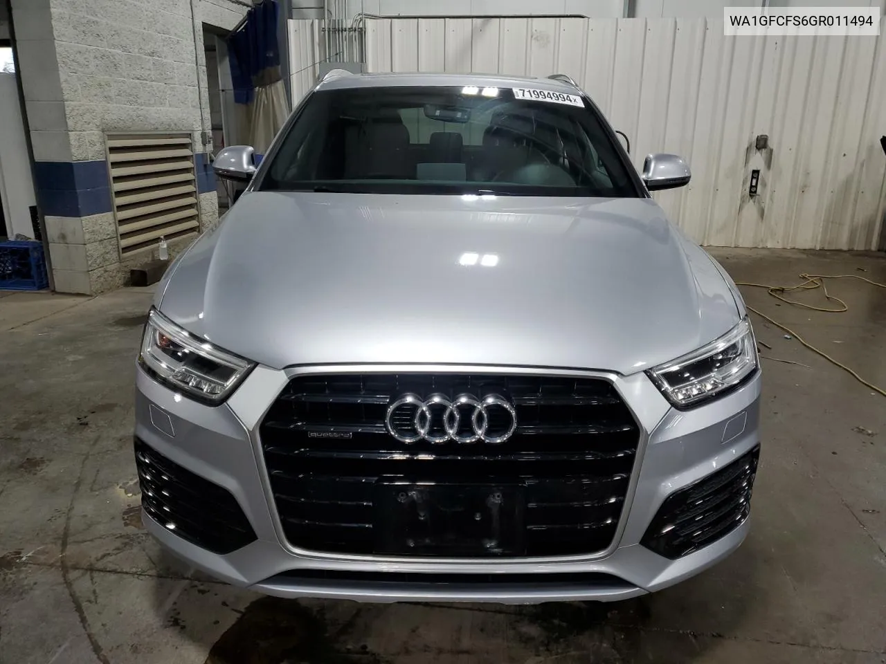 2016 Audi Q3 Prestige VIN: WA1GFCFS6GR011494 Lot: 71994994