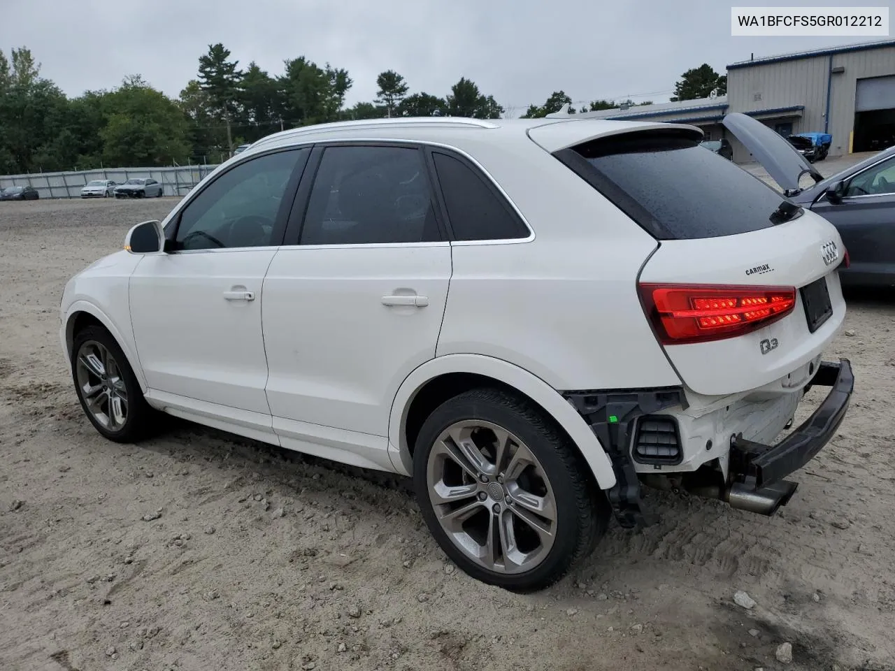 2016 Audi Q3 Premium Plus VIN: WA1BFCFS5GR012212 Lot: 73029714