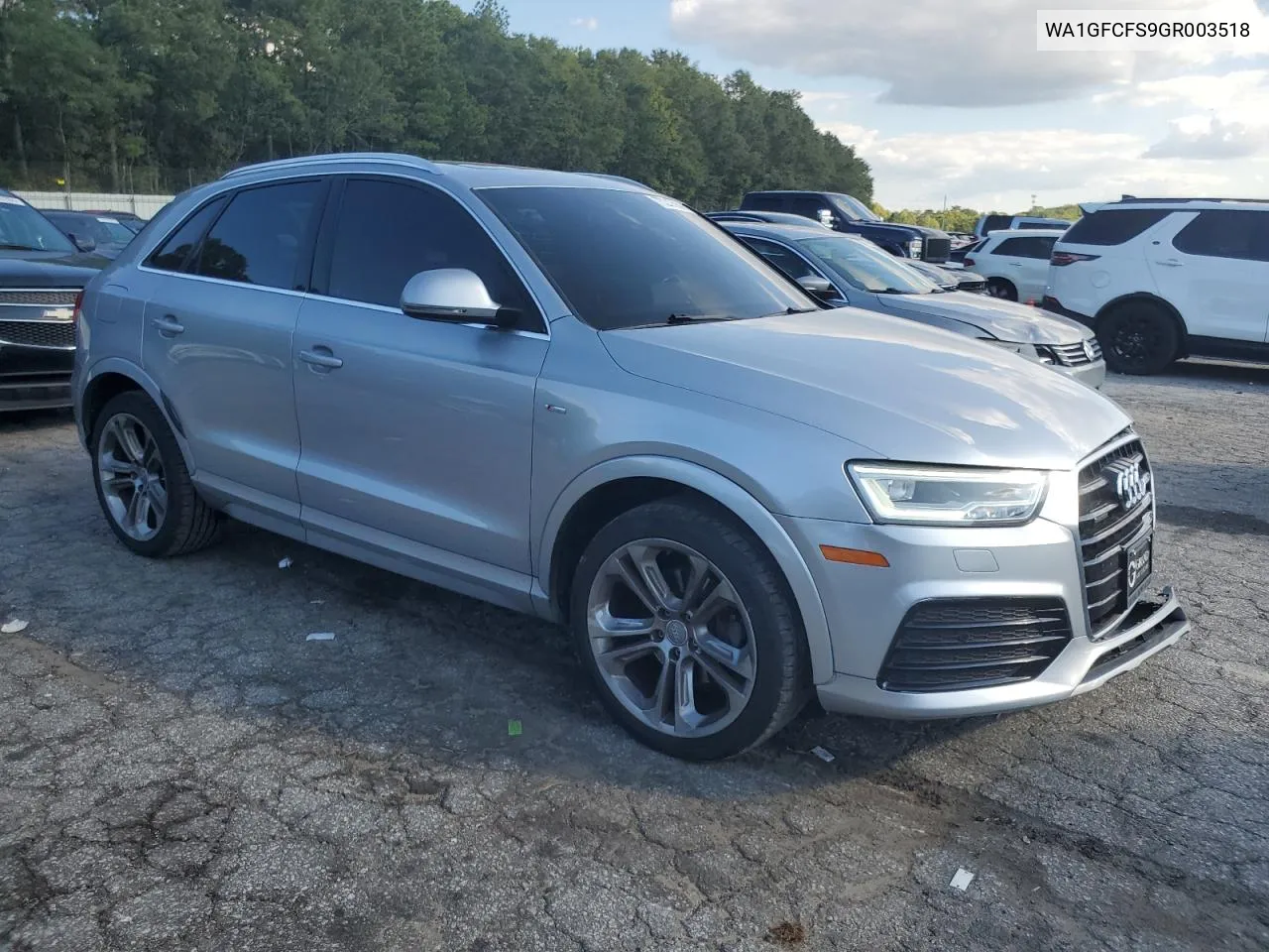 2016 Audi Q3 Prestige VIN: WA1GFCFS9GR003518 Lot: 73327064