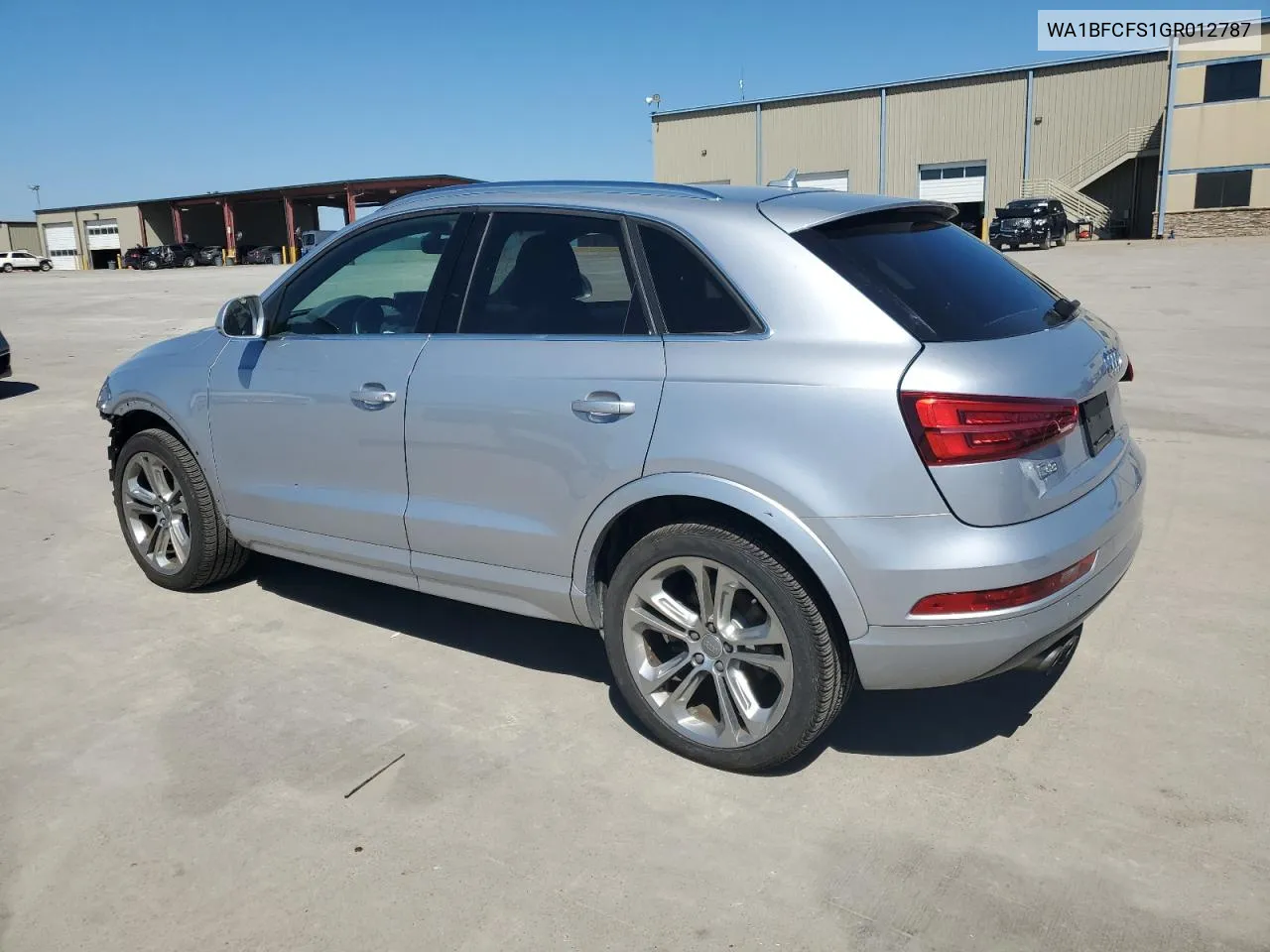 2016 Audi Q3 Premium Plus VIN: WA1BFCFS1GR012787 Lot: 73598784