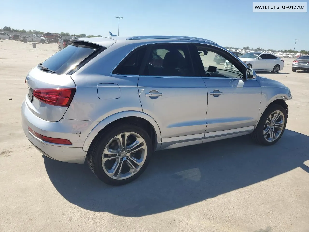 2016 Audi Q3 Premium Plus VIN: WA1BFCFS1GR012787 Lot: 73598784